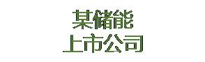 某储能上市公司